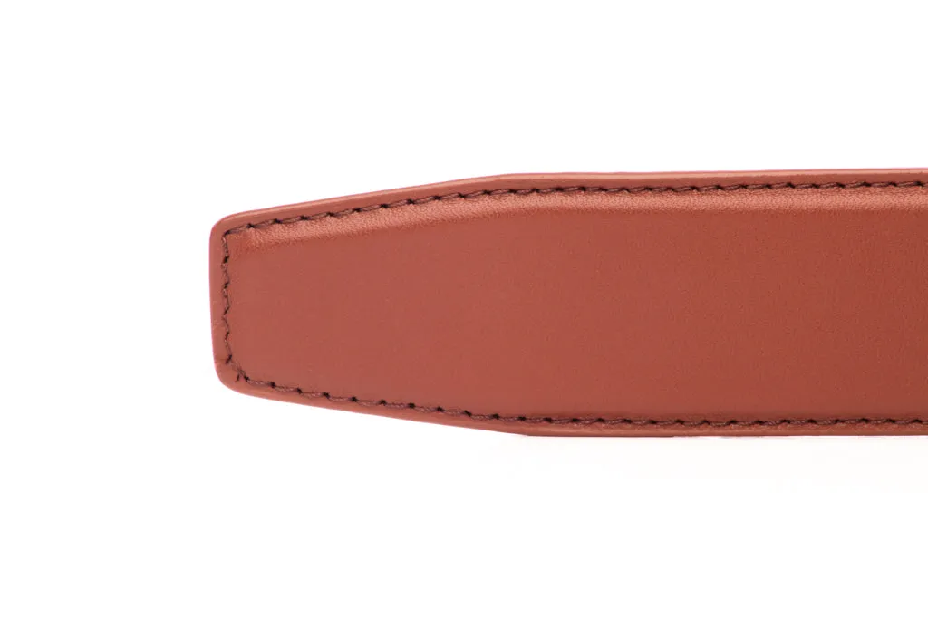 1.5" Cognac Leather Strap