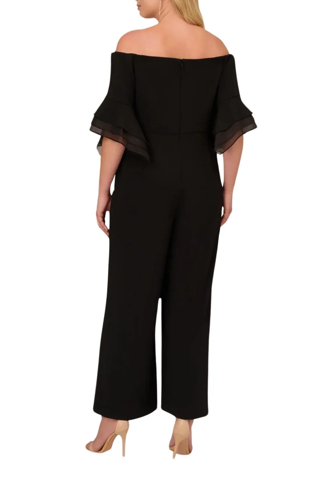 Adrianna Papell crepe jumpsuit (Plus Size)