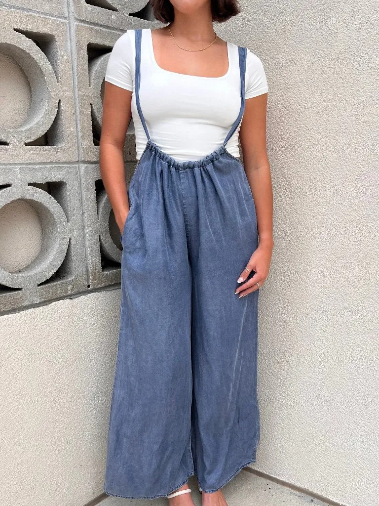 ALEXIS JUMPSUIT IN DENIM