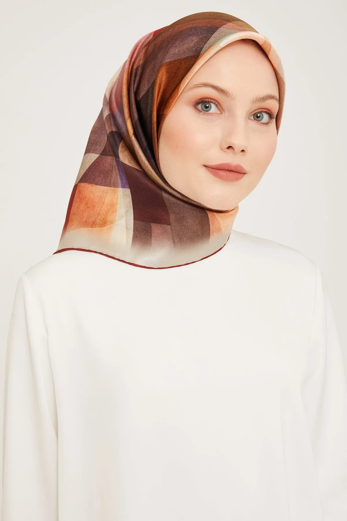 Armine Ayana Classy Silk Scarf #54