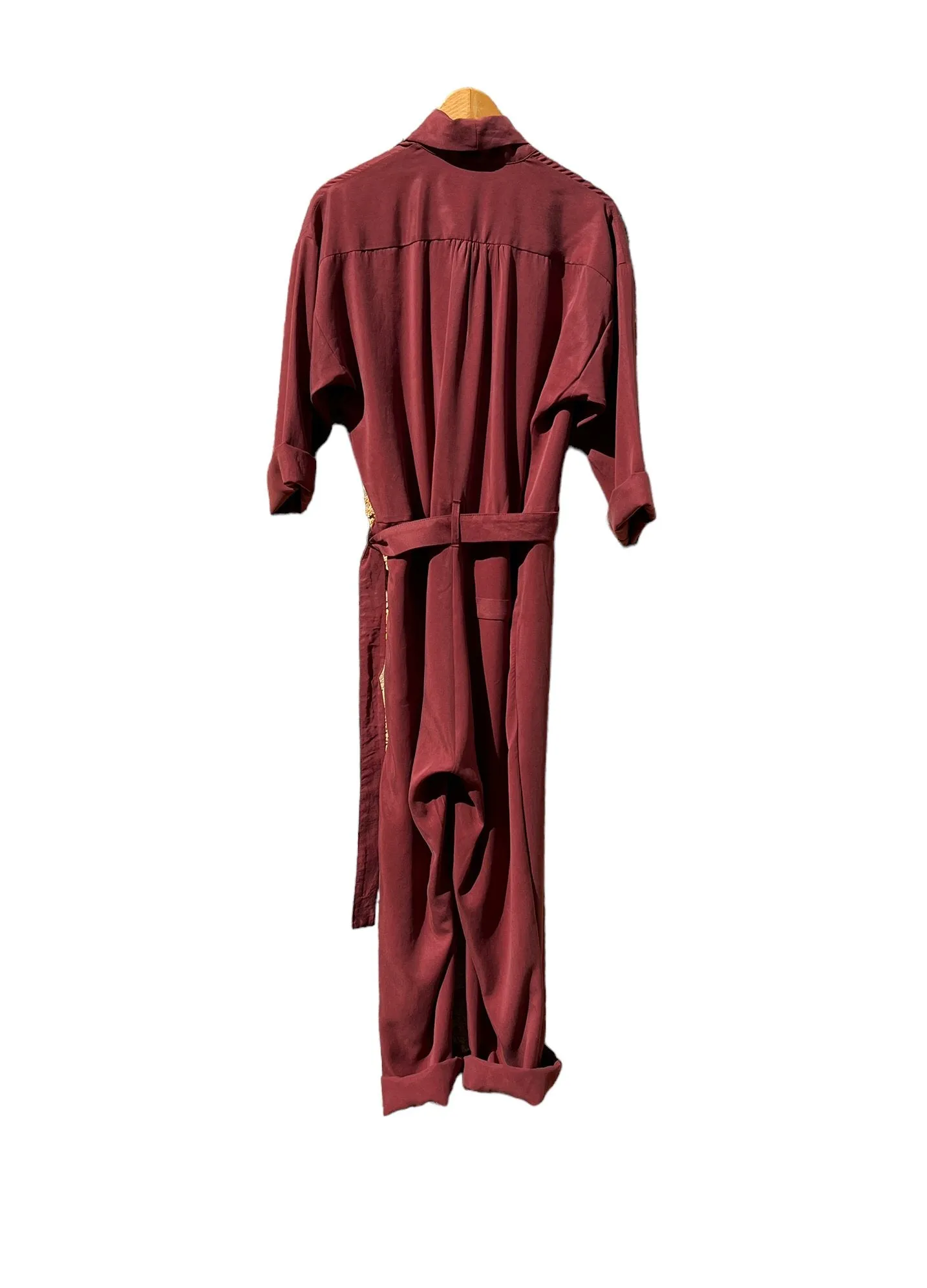 Attalea Jumpsuit Terracotta Lyocell