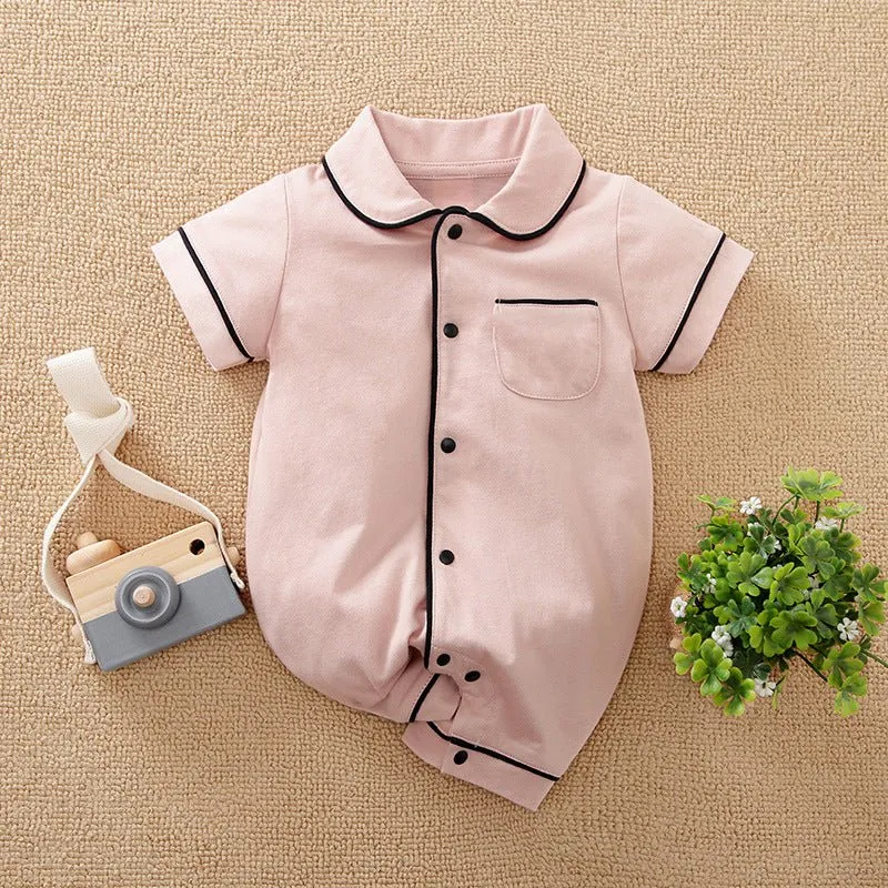 Baby's Premium 100% Cotton Casual Jumpsuit (3 colors)