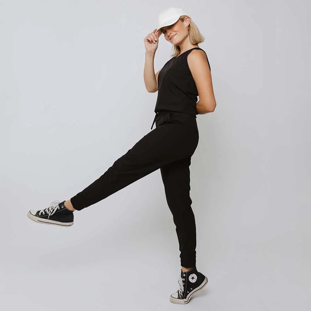 Black Tank Jumpsuit