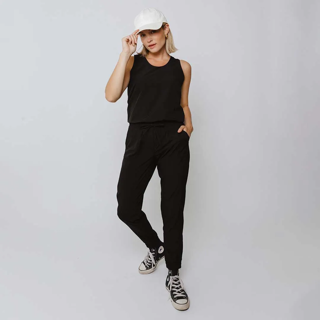 Black Tank Jumpsuit