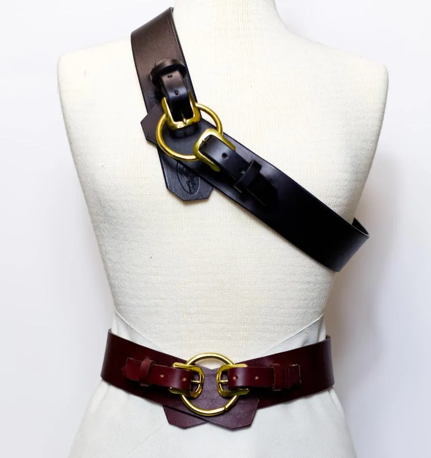 Bluefield Double Buckle Belt