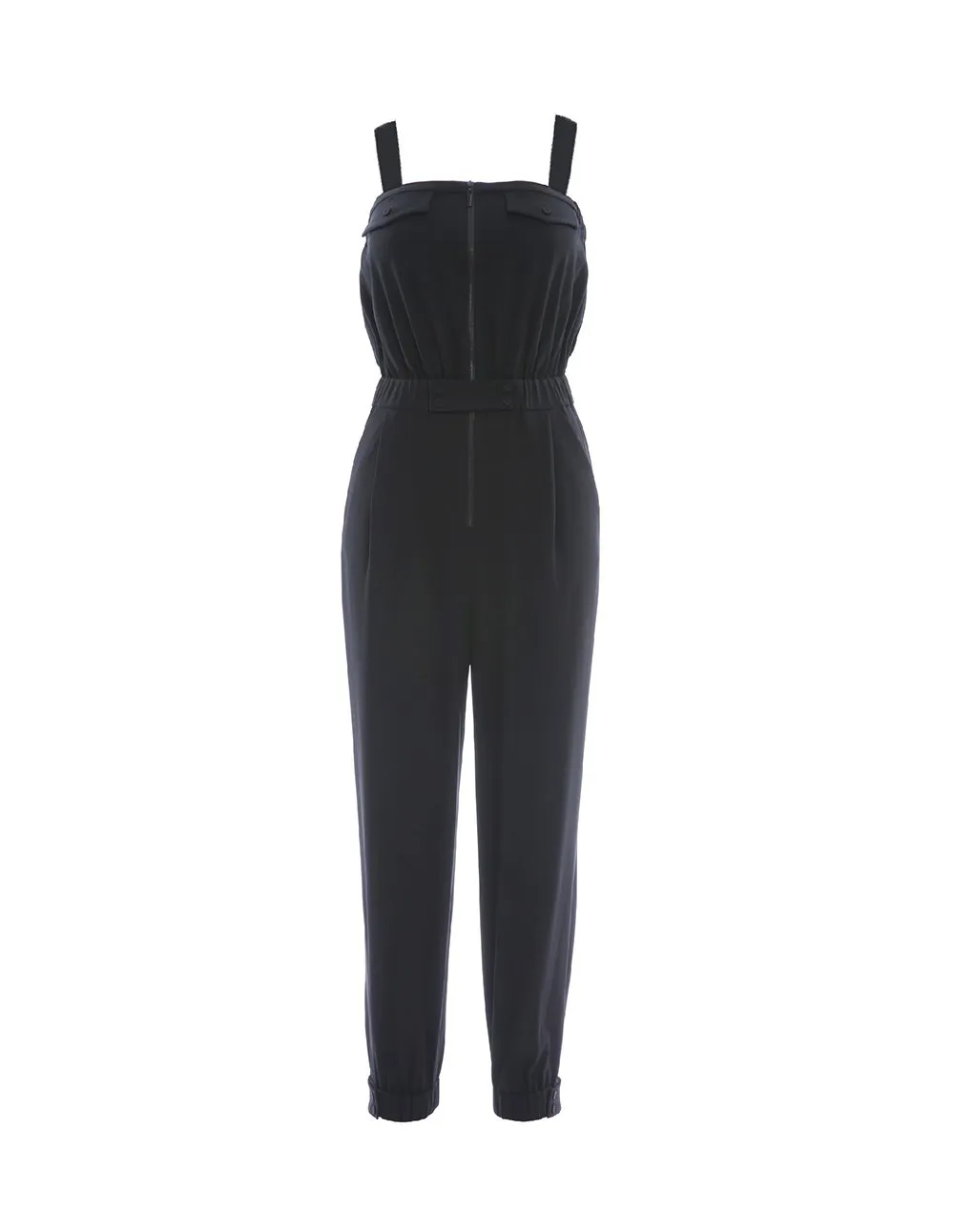 BORA AKSU Sling Zip Up Slim Fit Jumpsuit