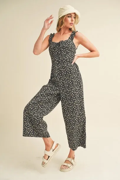 Brandee Floral Print Jumpsuit