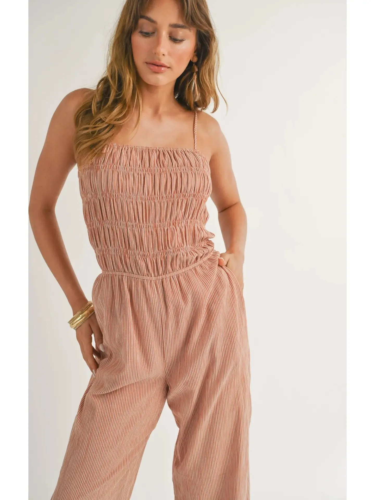 Canyon Land Open Back Jumpsuit