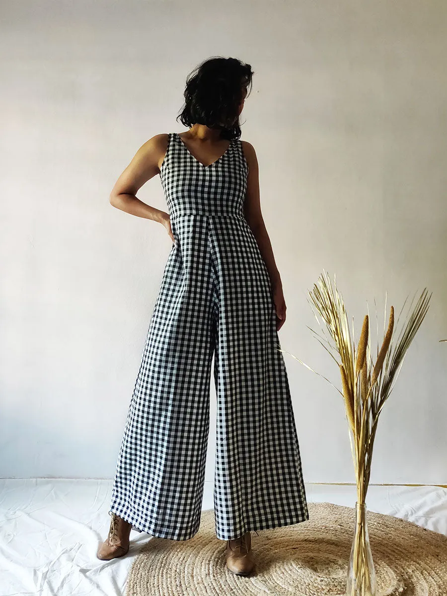 Checkered Jumpsuit