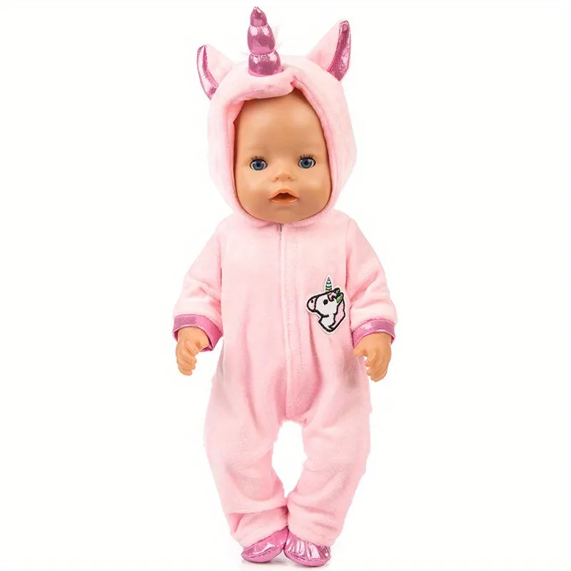 Cute 43cm17inch Jumpsuit Doll Clothes  Doll Not Included