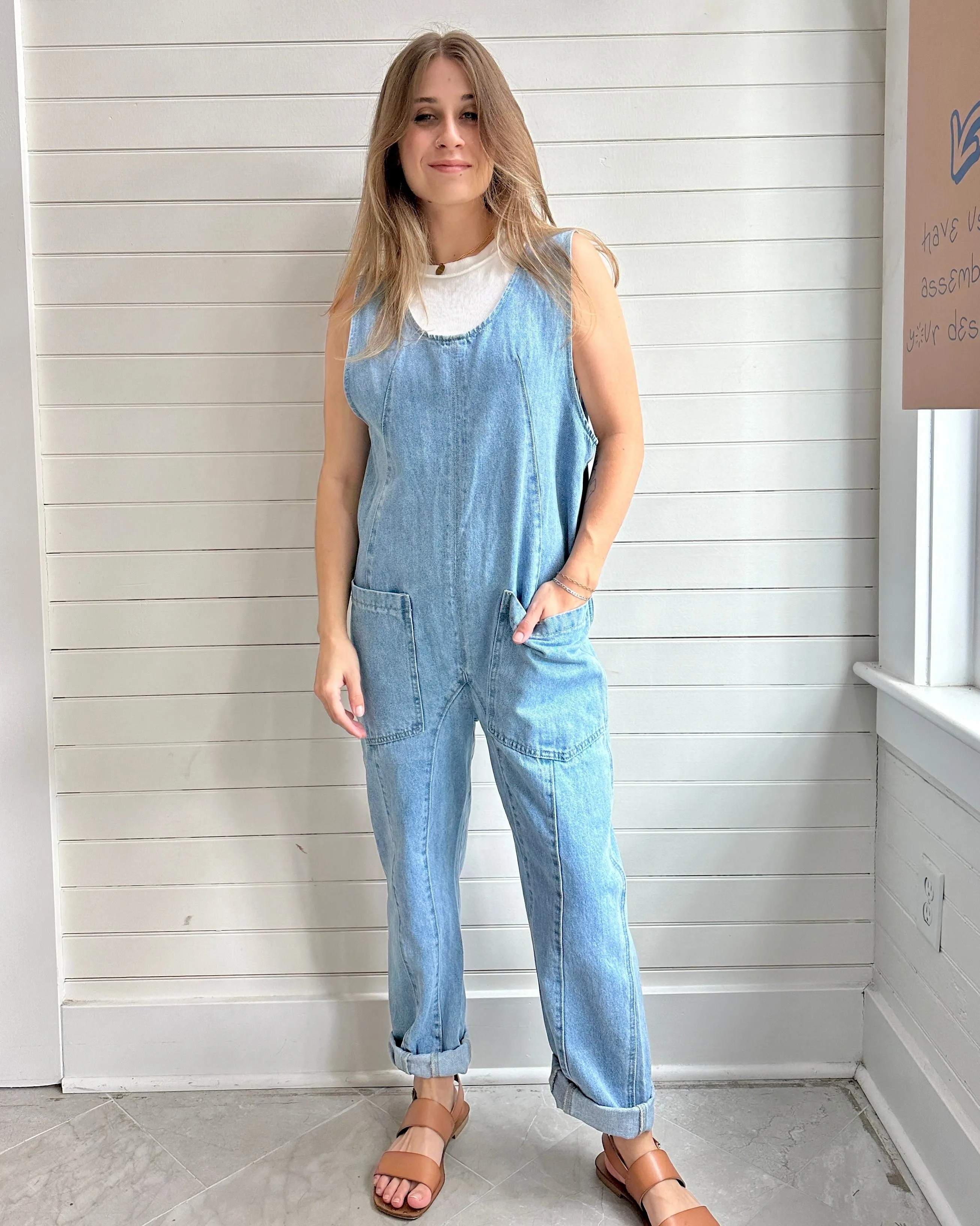 Denim Jumpsuit