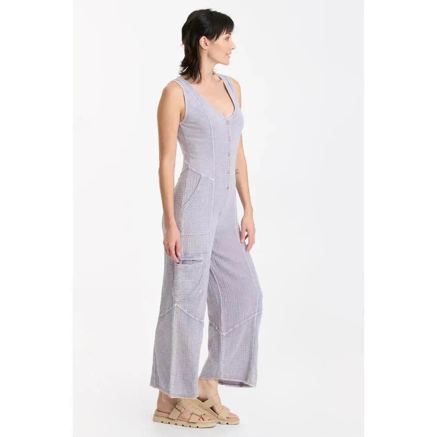 Devereaux Jumpsuit in Duchess Lavender