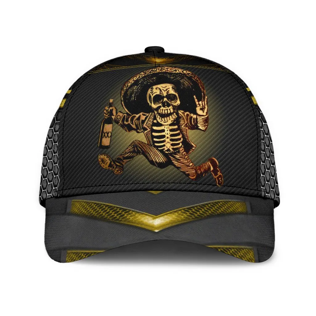 Funny Skull Cap Hat, Skeleton Baseball Cap Hat For Men And Women Summer Skull Cap