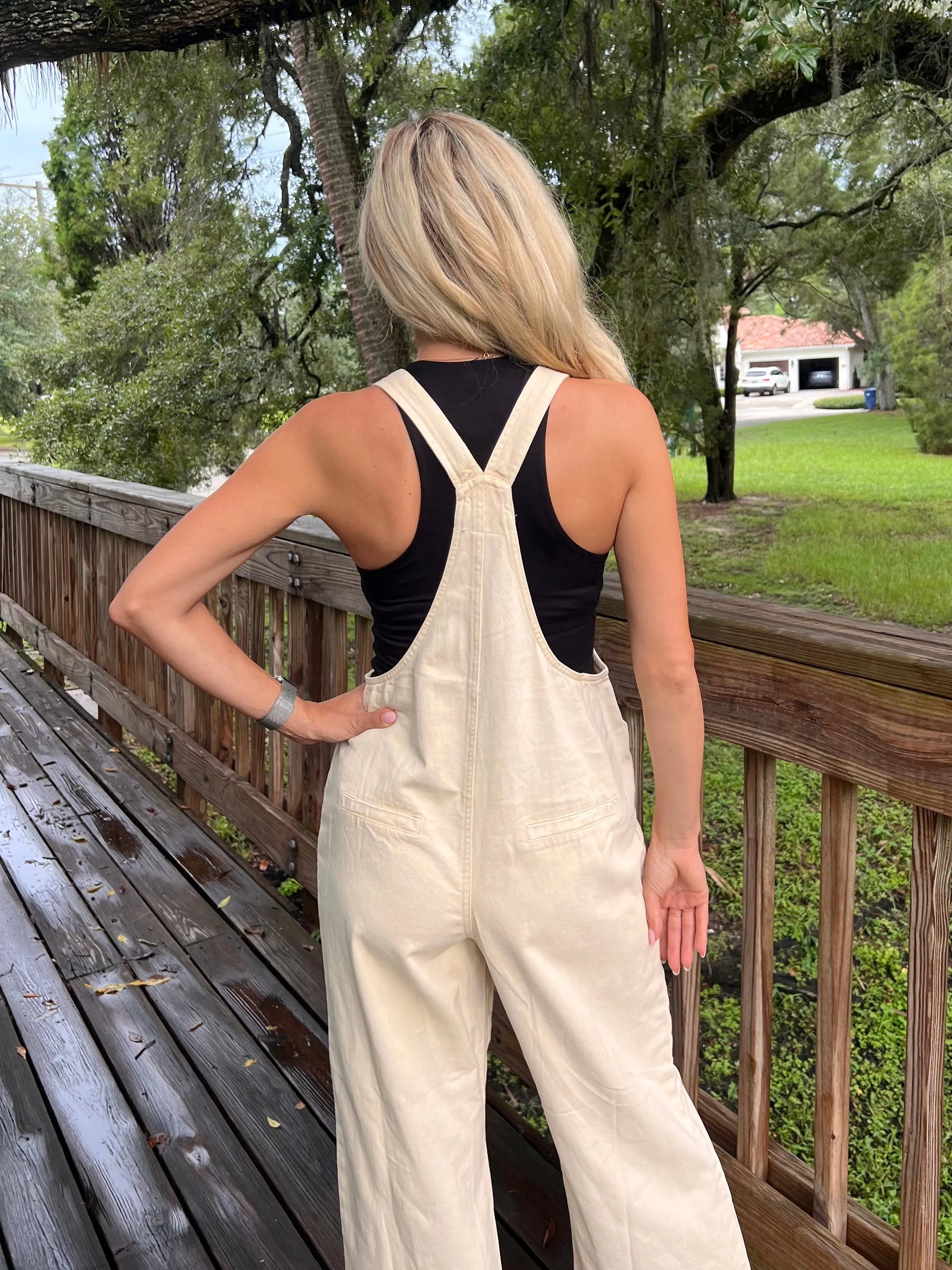 HARLEY JUMPSUIT IN OATMEAL