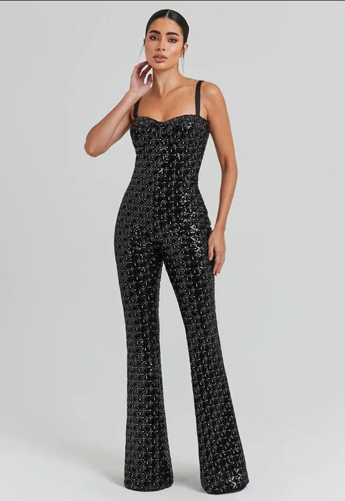 Jessamine Sequin Jumpsuit