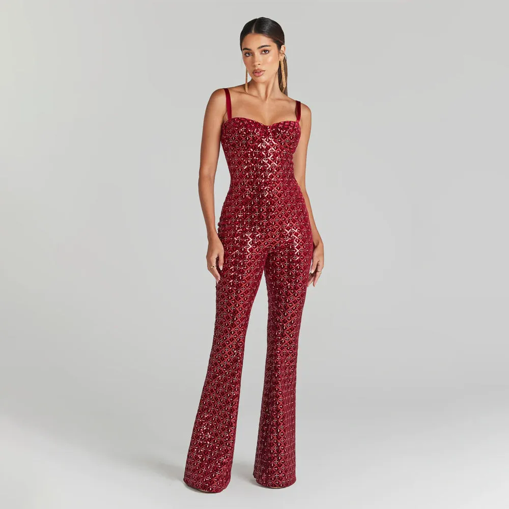 Jessamine Sequin Jumpsuit