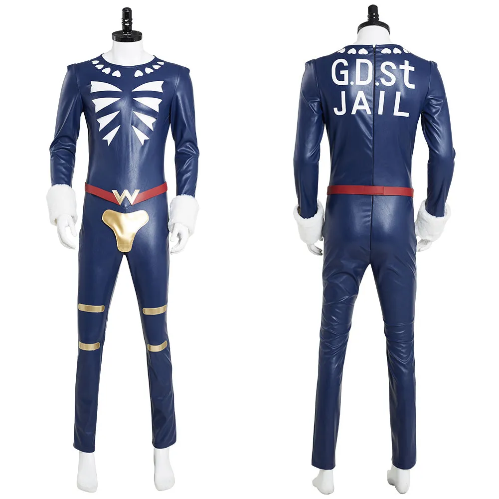 Jojo‘s Bizarre Adventure - Stone Ocean Weather Report Jumpsuit Halloween Carnival Cosplay Costume