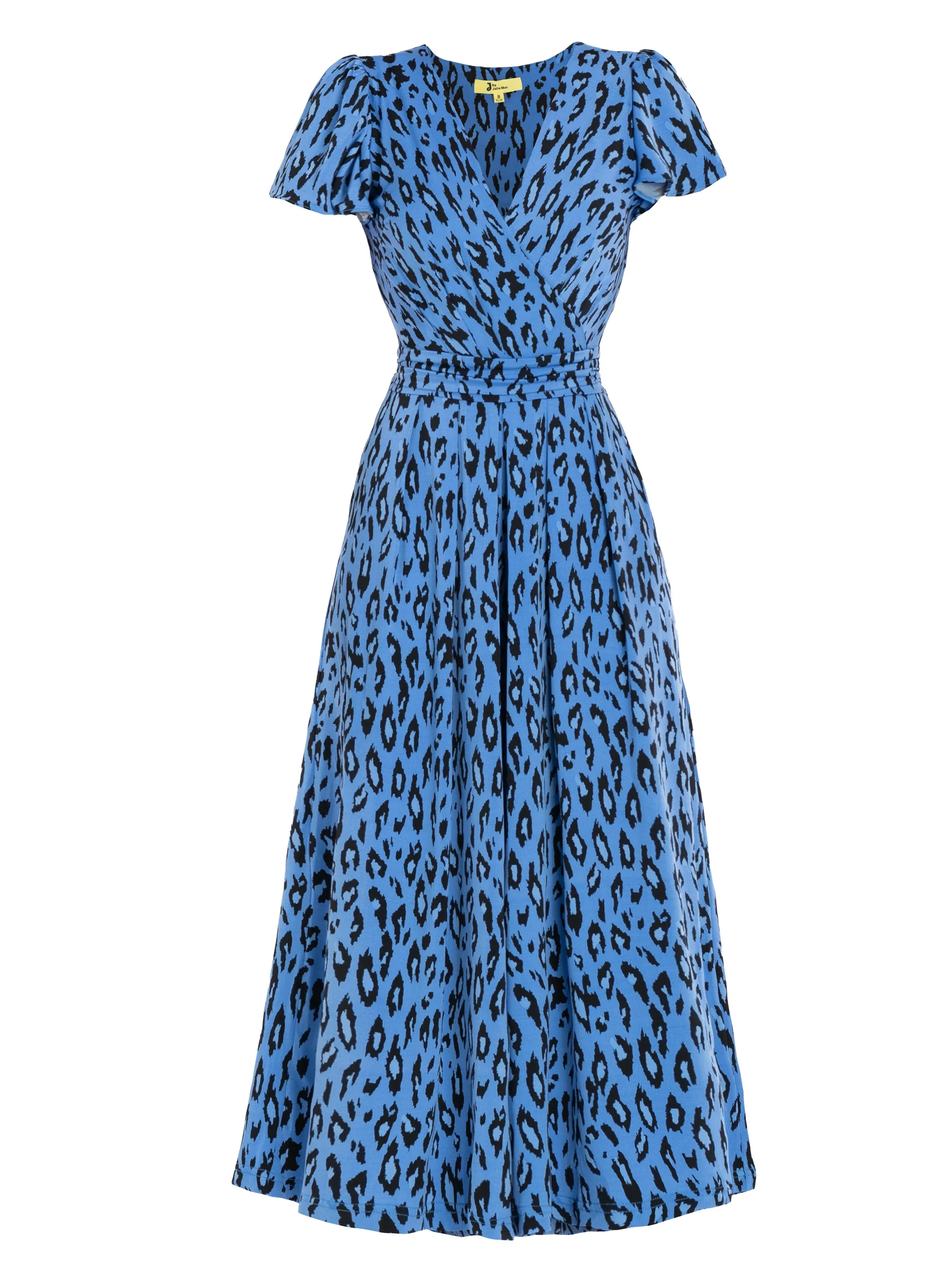 Jolie Moi Sandra Jumpsuit, Blue Animal