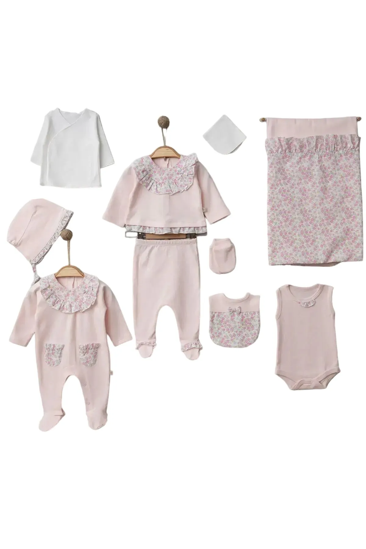 Kristen Pink Newborn Coming Home Set