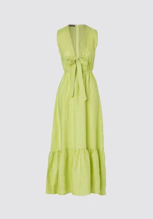 Lime Flower Dress