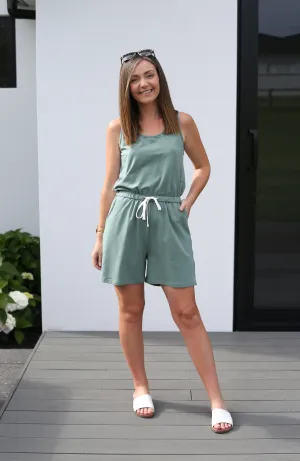 Mila Jumpsuit - Sage