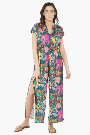 Persian Paradise Jumpsuit - Boho Jumpsuit With Pockets For Women