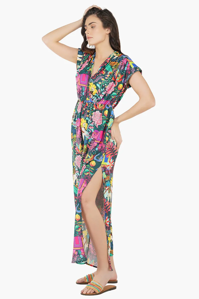 Persian Paradise Jumpsuit - Boho Jumpsuit With Pockets For Women