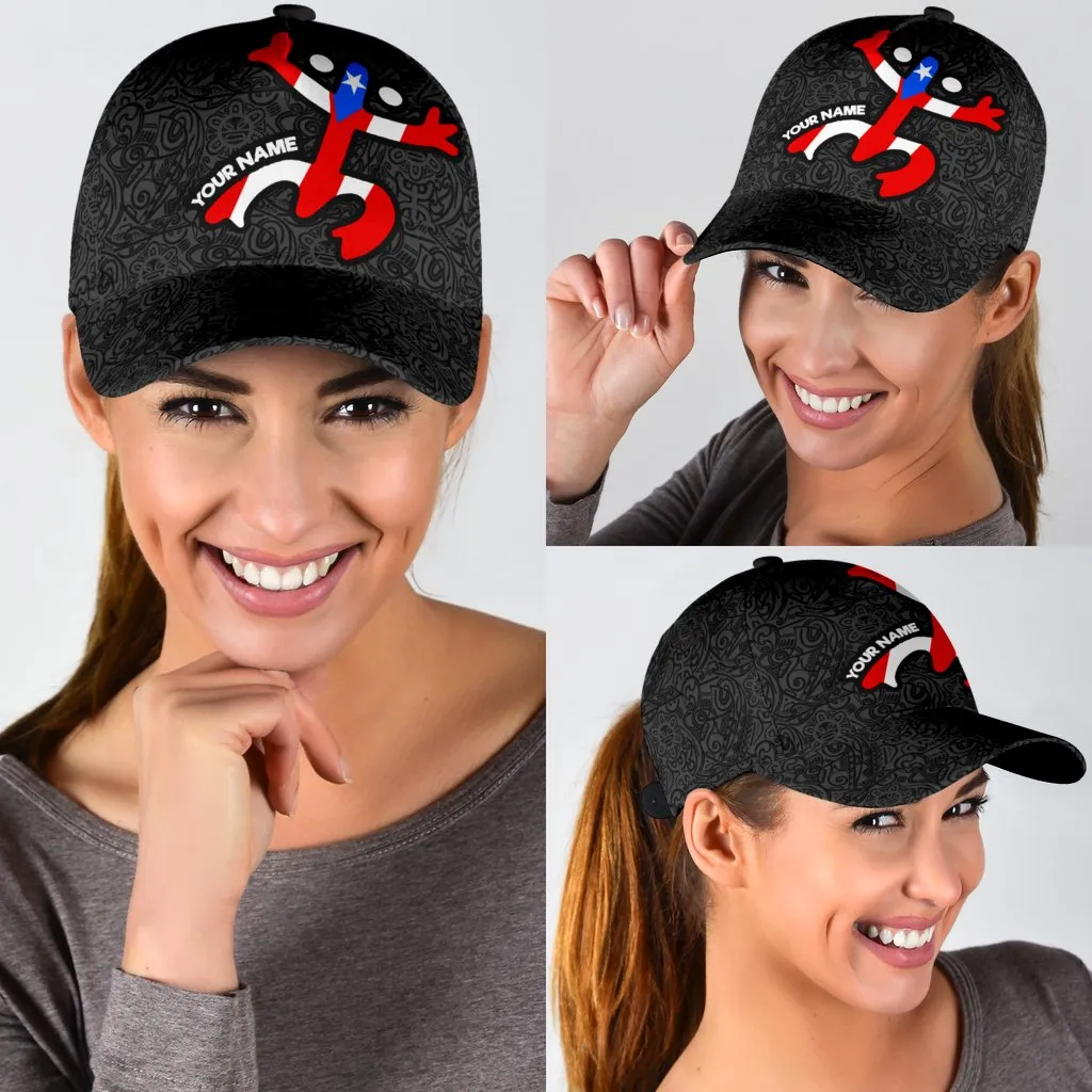 Personalized Puerto Rico Classic Cap Hat, Puerto Rico Hat