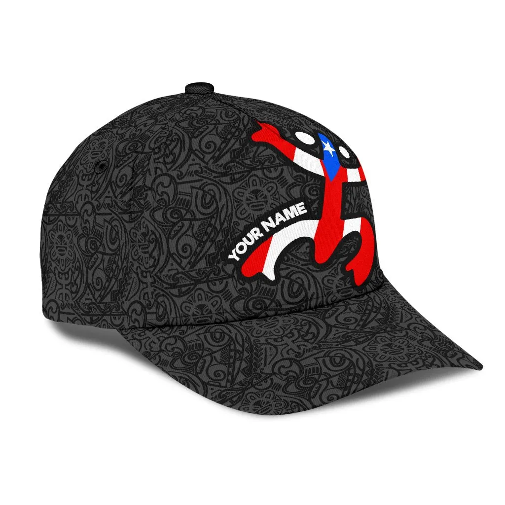 Personalized Puerto Rico Classic Cap Hat, Puerto Rico Hat