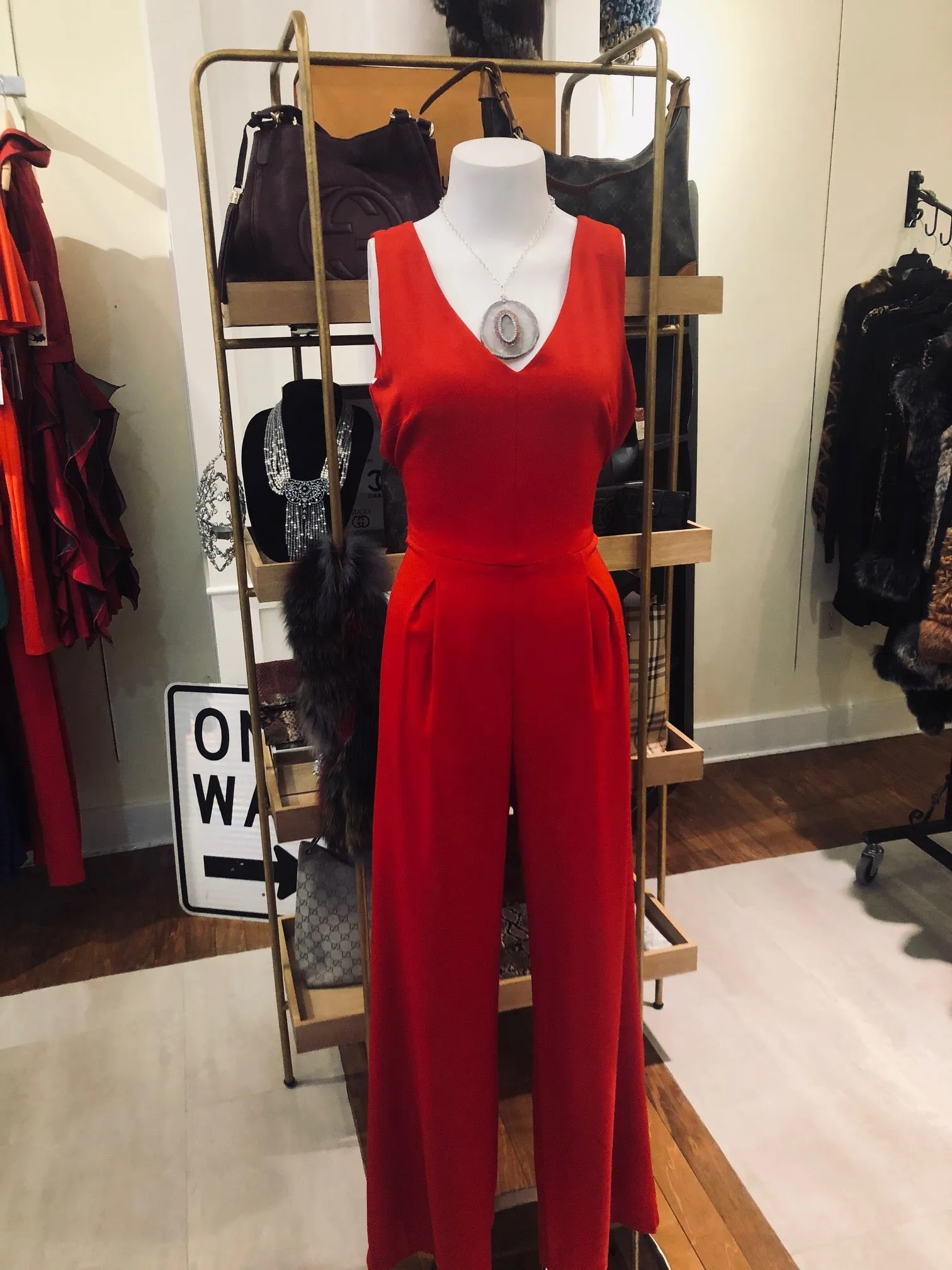 Red Jumpsuit