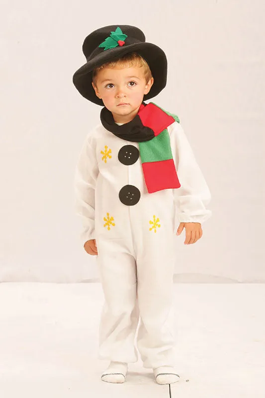 Snowman Kids Costume