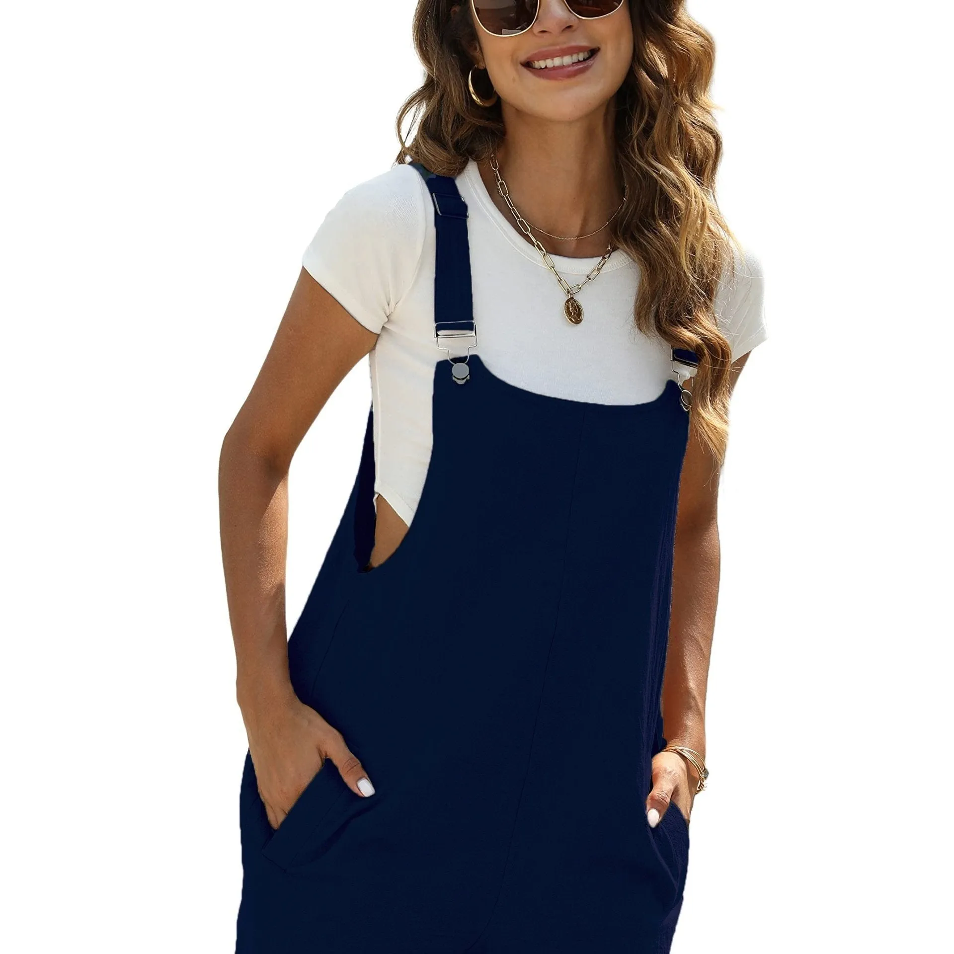 Versatile and Stylish Solid Cami Jumpsuit for Women