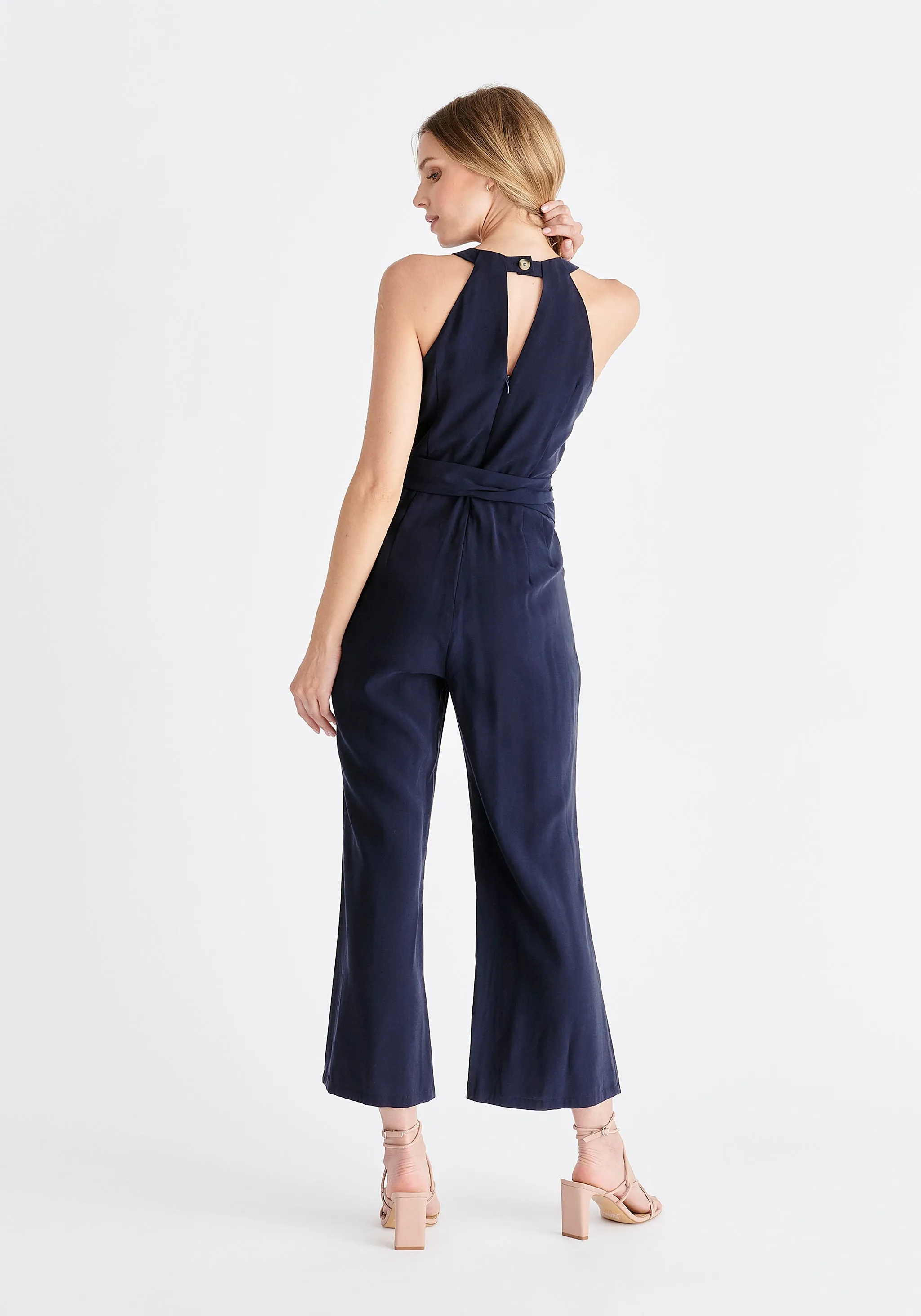 Waist Tie Jumpsuit